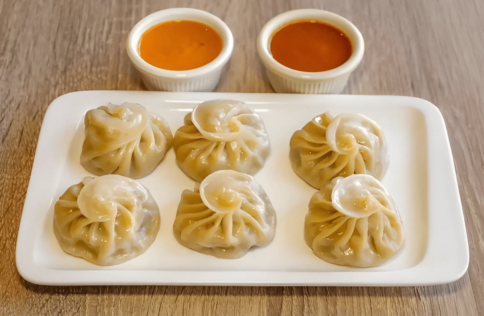Steamed Chicken Momos at Resunga Momo & Curry Tracy, CA and Lathrop – authentic Nepalese dumplings with Skiplyn